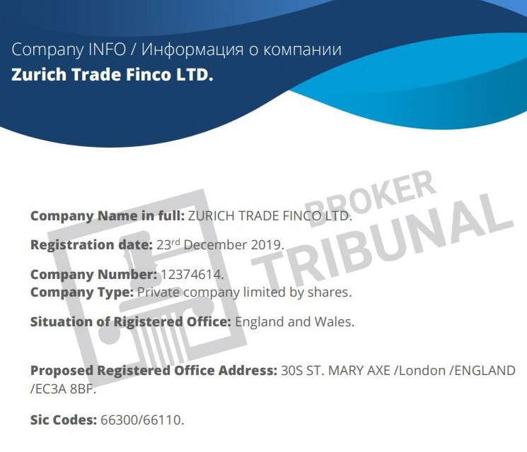 Zurich Trade Finco